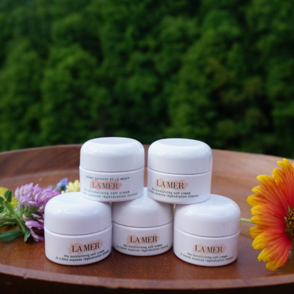 5 LA MER Soft Cream Samples .6oz total!!!